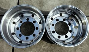 送料無料　4軸低床　増トン　アルコア　アルミホイール　JIS　球面座　19.5×6.75　147　