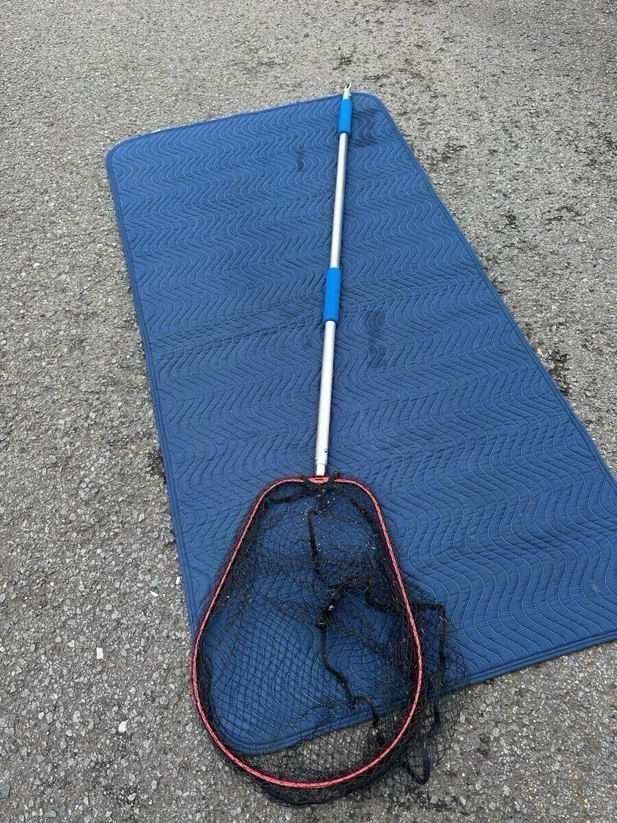 ギャフの柄 1.4m オールステンレス ランディング 玉の柄 タモ 船釣り 磯釣り 柄 ギャフ ハンドメイド 大型魚用 リリース ボートフックに_8