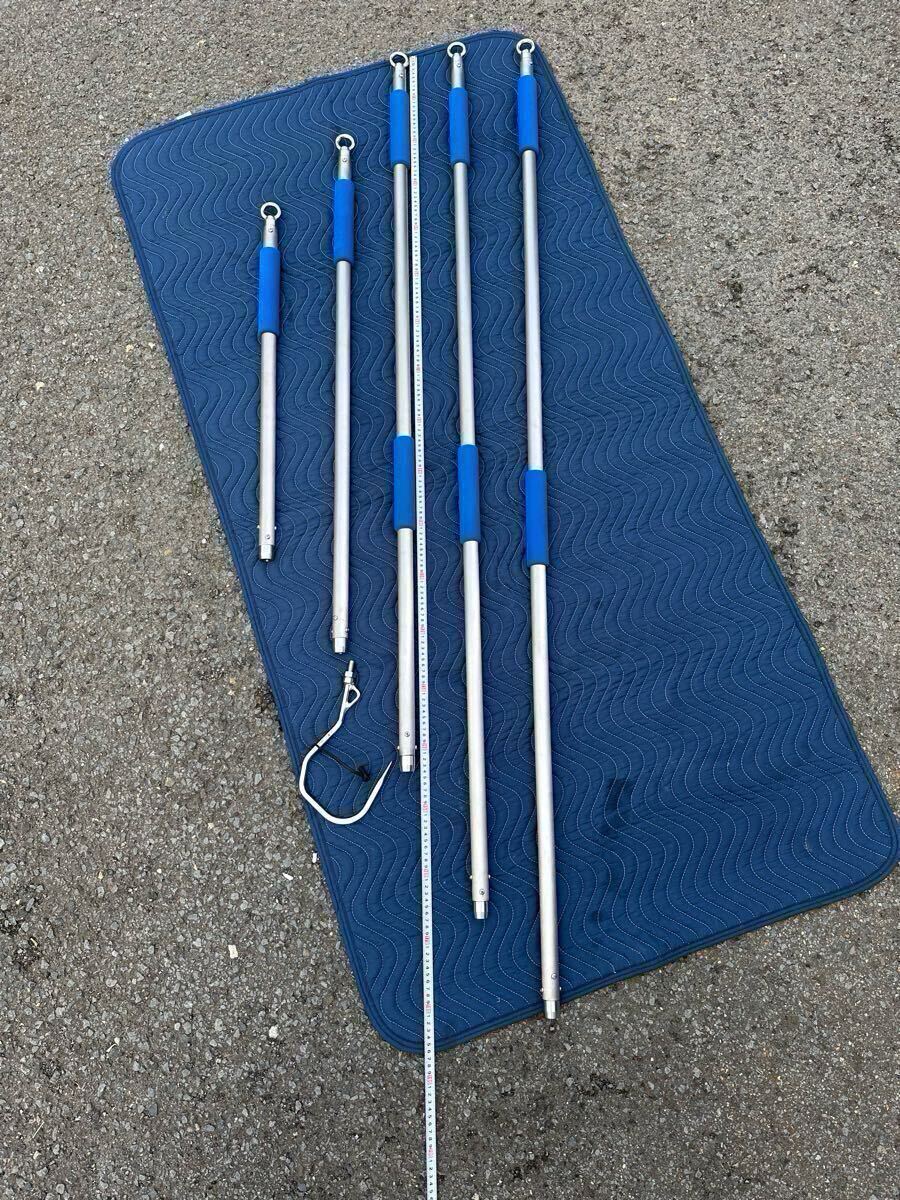 ギャフの柄 1.4m オールステンレス ランディング 玉の柄 タモ 船釣り 磯釣り 柄 ギャフ ハンドメイド 大型魚用 リリース ボートフックに_9