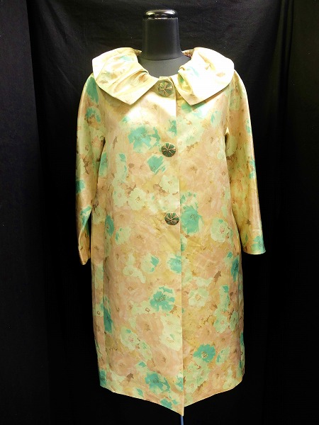 新同定6.4万 leur logette コート 花柄プリント1ジャケット/6215