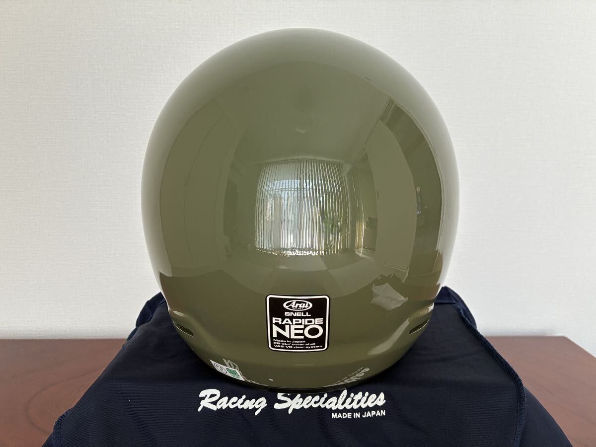 Arai アライ RAPIDE NEO ラパイドネオ Lサイズ（59.60センチ）モス