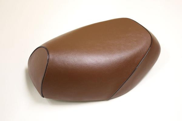 [AF55]スクーピー 茶/黒P(被せ)国産シートカバー