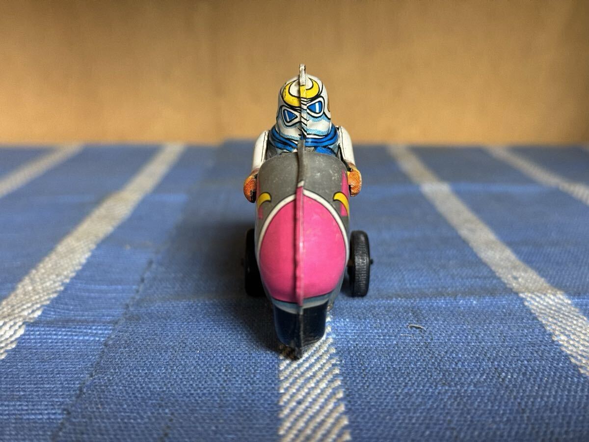 タカトク 月光仮面 ブリキ バイク オートバイ 当時物 ビンテージ 1円