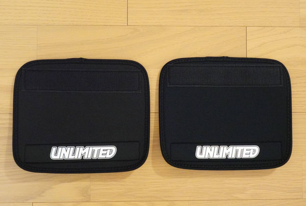 〓タイダウンベルト用〓２枚セット　ネオプレーンパッド　UNLIMITED ULT131BK 新品・未使用_1