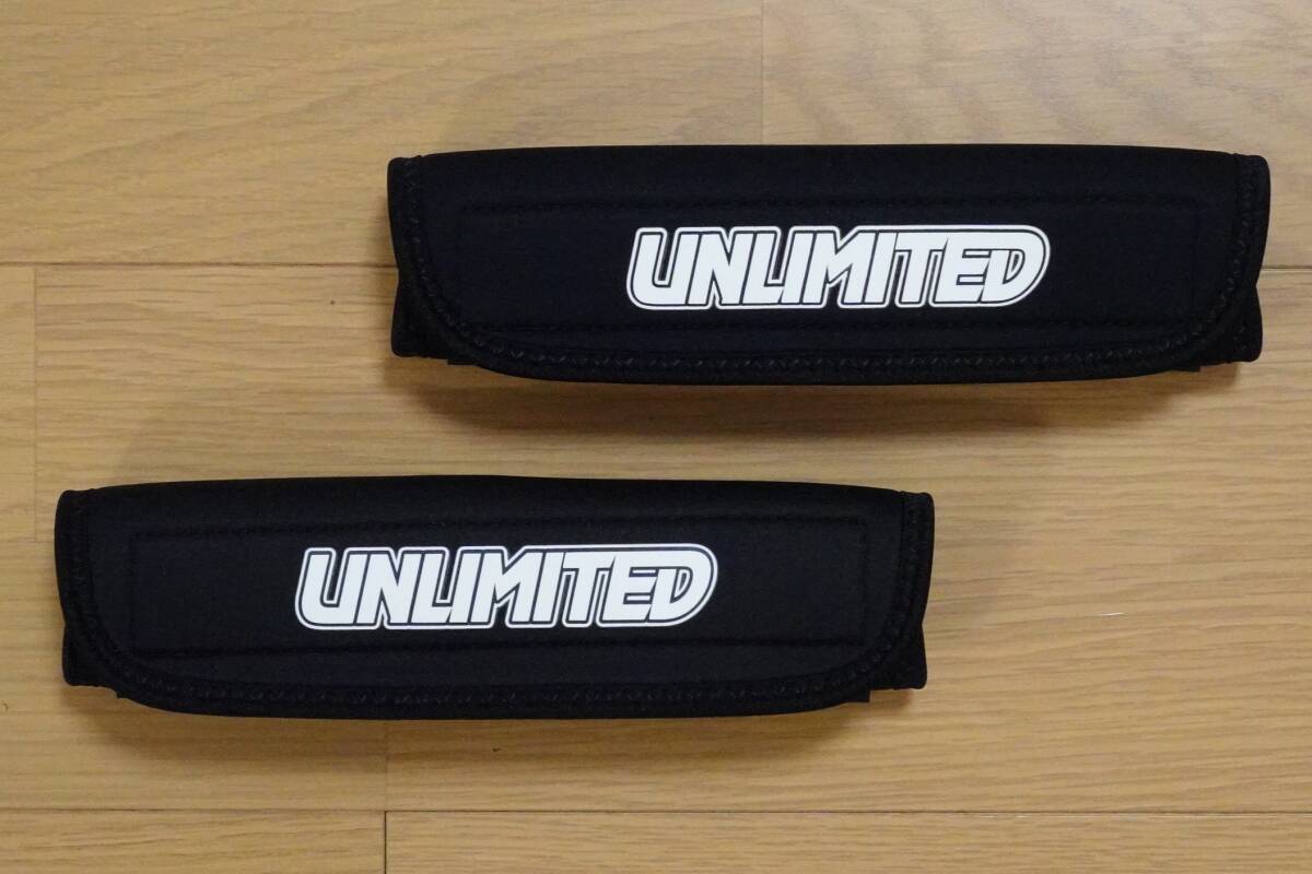 〓タイダウンベルト用〓２枚セット　ネオプレーンパッド　UNLIMITED ULT131BK 新品・未使用_2