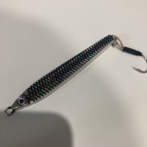 フジワラ(Fujiwara) ヒットマン 35g　ブラックグロー　サクラマス　メタルジグ　アキアジ