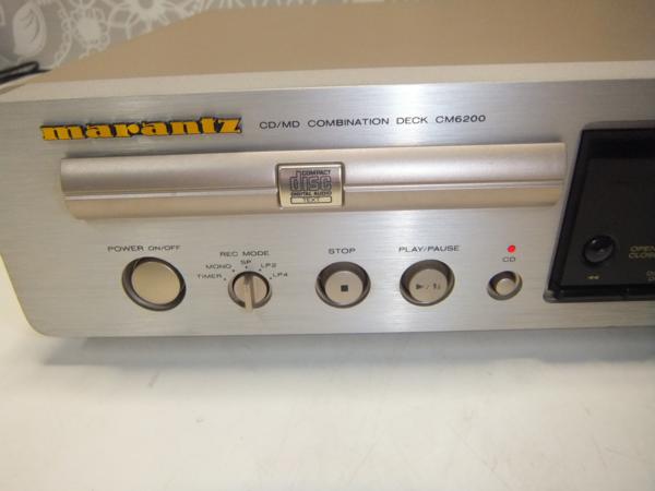 CM6200 Marantz マランツ MD CD CD⁄MD MiniDisc marantz デッキ Good