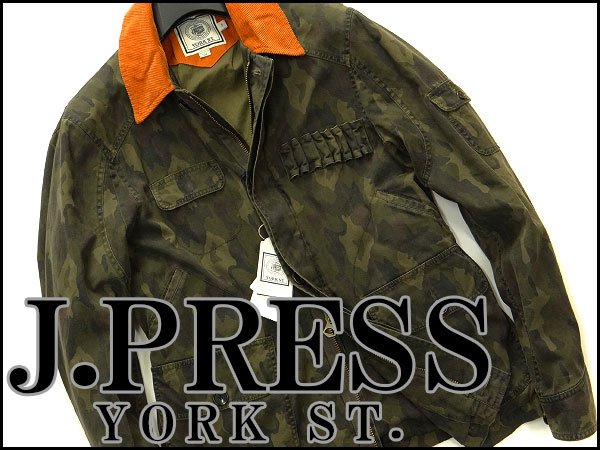 新品 ジェイプレスYORK ST. ハンティングジャケットM(L)緑J1590