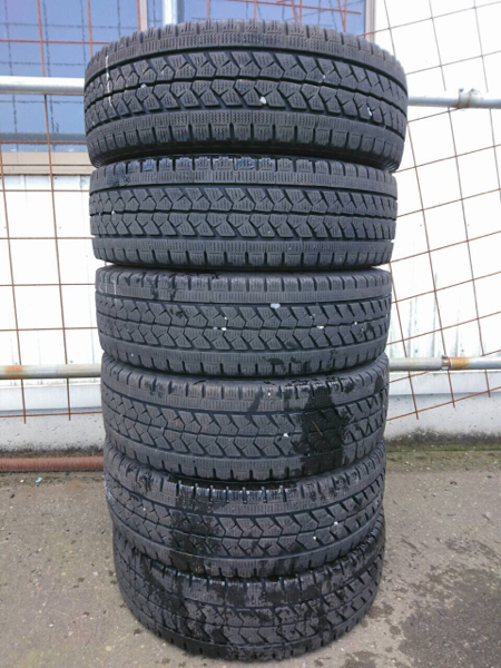 ブリヂストン W979 225/70R16 6本セット バリ山 14年製