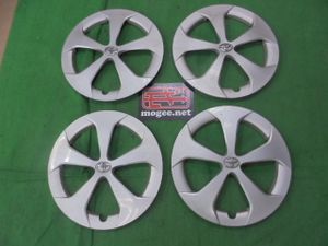 8FT7524 JAB)) トヨタ プリウス ZVW30 前期型 S にて使用　15インチホイールキャップ４枚