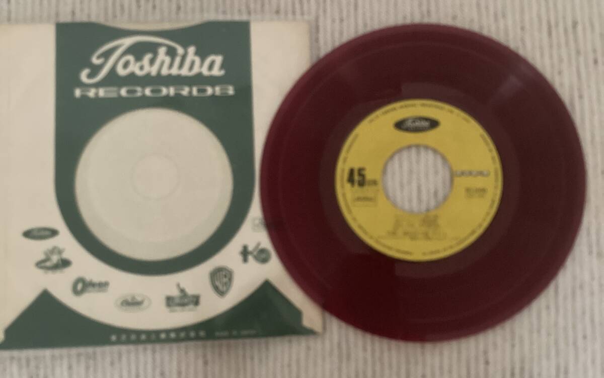 美品 東芝レコード ウルトラセブン第2集 腕時計の謎 スペル星人 遊星より愛をこめて 1968年 赤盤_5