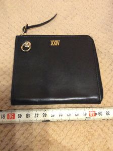 ◎　財布　ウオレット　ジャムホームメイド XXFOUR　JAM HOME MADE　XXIV　黒　レザー　