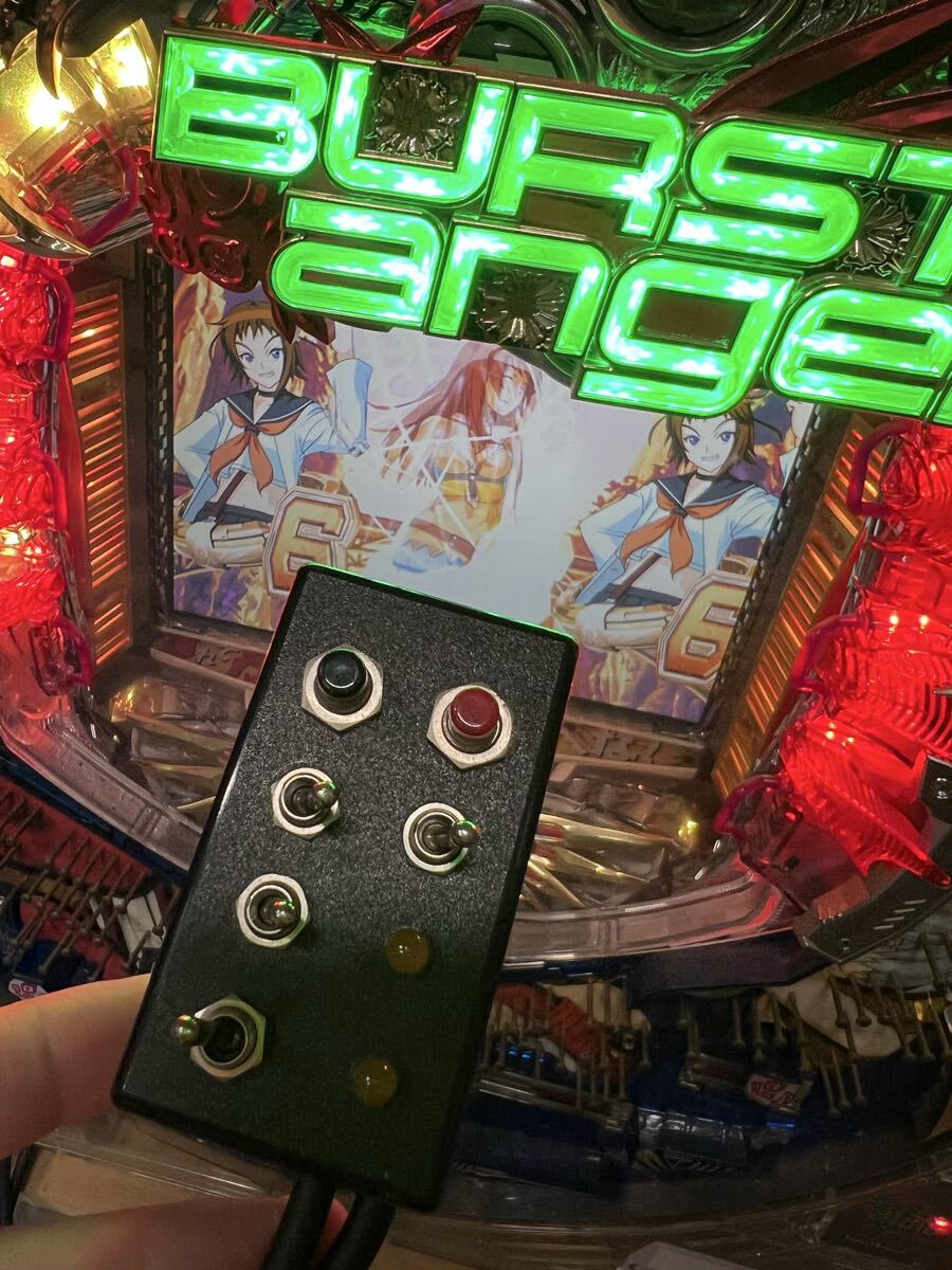 パチンコ パチスロ 実機 卓上 BOX CRバーストエンジェル 豊丸 セル基盤