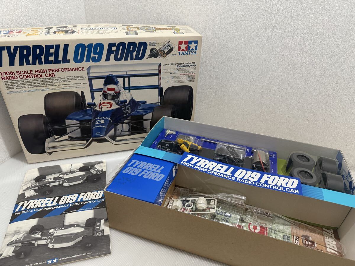 D(0821y1) 未組立 TAMIYA タミヤ TYRRELL 019 FORD ティレル019