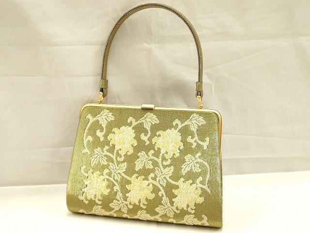 平和屋着物●和装小物　和装バッグまとめて３点　ハンドバッグ　エ霞流水扇面花文　向い鳥花文　正倉院花文　金糸　逸品　CAAO3812ju ハンドバッグ 平和屋着物▽和装小物 和装バッグまとめて３点 Yahoo!オークション 松皮菱枝 価格.com