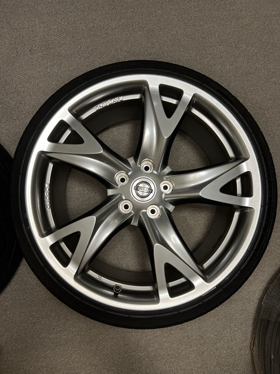 日産純正 フェアレディZ Z34 Z33 RAYS 製純正ホイール 19イ + NANKANG