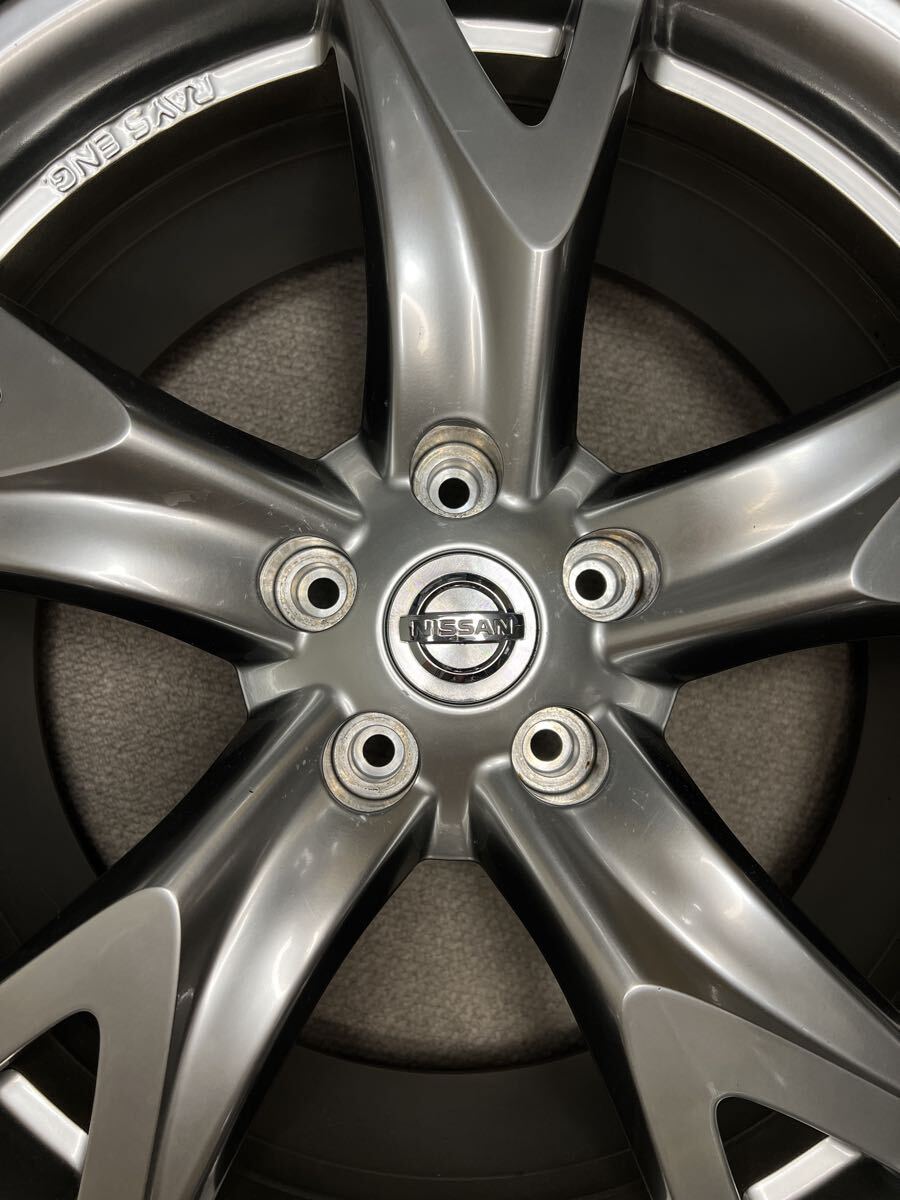 日産純正 フェアレディZ Z34 Z33 RAYS 製純正ホイール 19イ + NANKANG