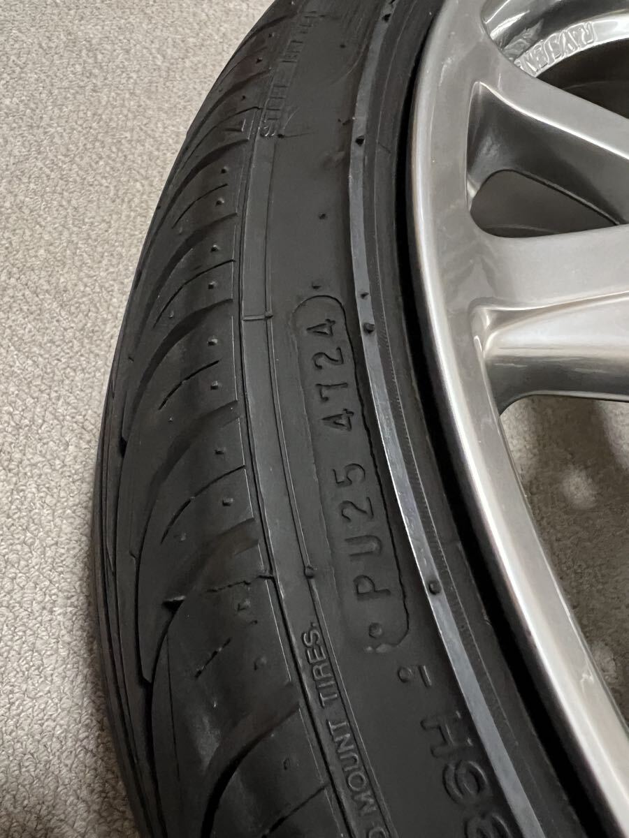 日産純正 フェアレディZ Z34 Z33 RAYS 製純正ホイール 19イ + NANKANG