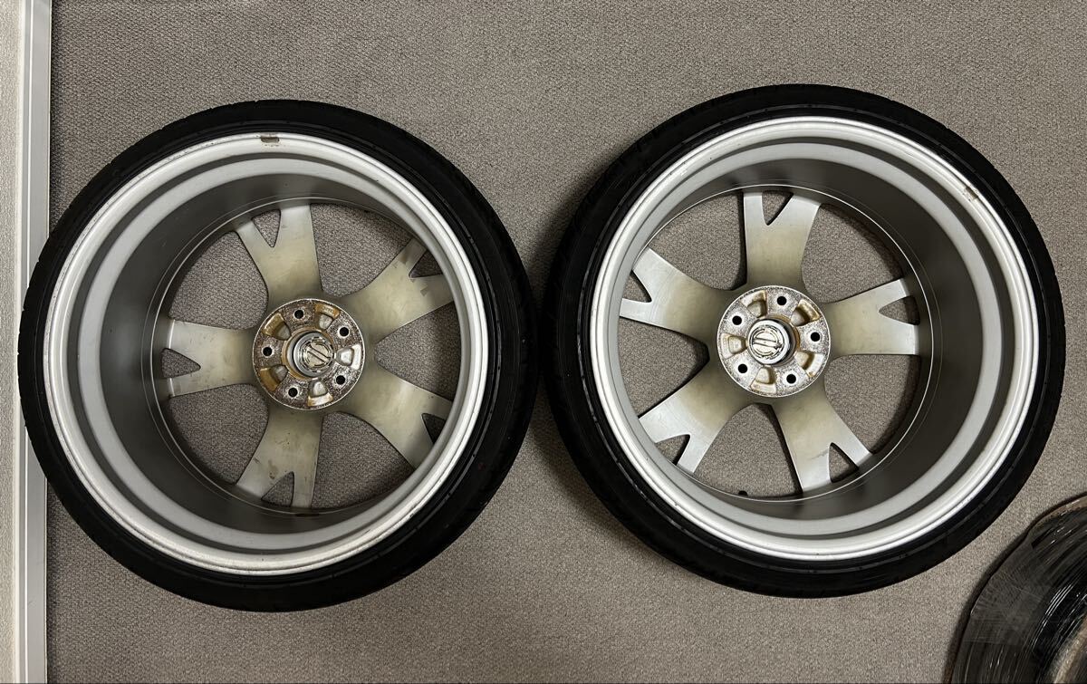 Z34 後期 純正ホイール NANKANG タイヤセット 日産純正 フェアレディZ Z34 Z33 RAYS 製純正ホイール 19イ + NANKANG
