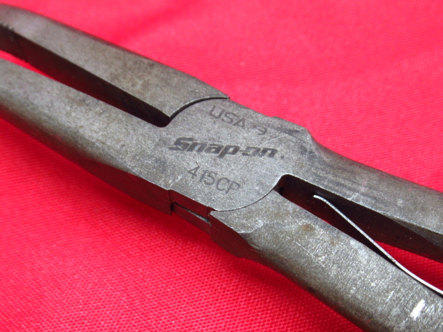 Snap-on スナップオン ロングリーチ ベントノーズ プライヤー 415CP 管理25G0829D(ハンドツール、大工道具)｜売買された ...