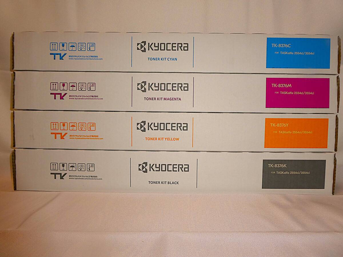 ◆京セラ純正 ＴＫ－８３７６（４色セット）新品◆_1
