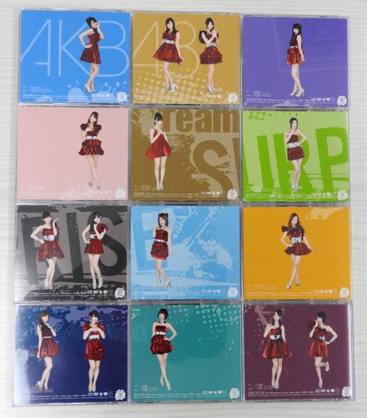 ☆AKB48 バラの儀式公演 12枚セット CD+DVD パチンコVer