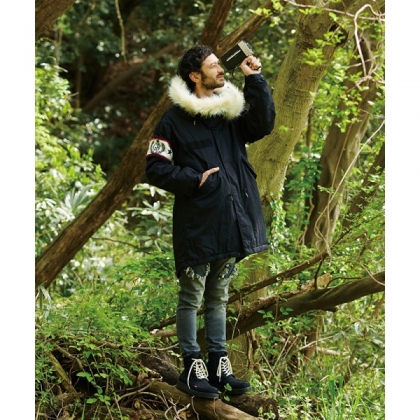 glambグラム15A/Wモッズコート　ライナー着脱可能