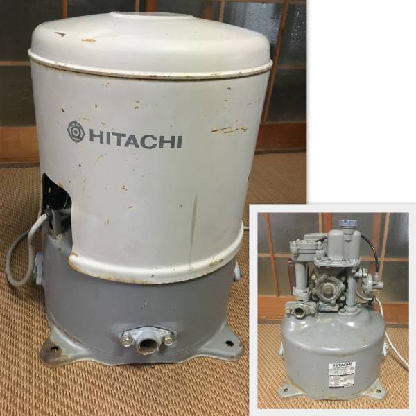 日立 浅井戸用自動ポンプ の通販 WT－P125Y インバーター浅井戸