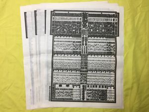 AM479サ△【大相撲 番付】 昭和38年 本場所 6場所 6枚セット 大関/力士/すもう/摺物