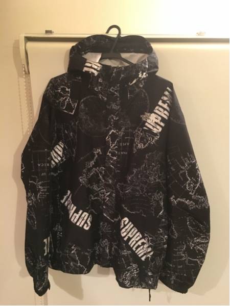 supreme north Face venture jacket / bandana nuptse box new
