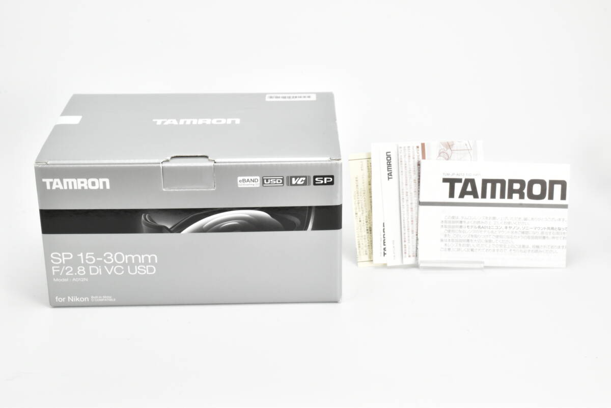 TAMRON タムロン SP 15-30mm F/2.8 Di VC USD for Nikon 空箱 EF-TN-YO1868_1