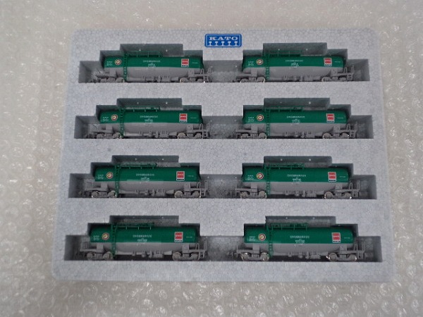 KATO N 10-455 タキ1000 日本石油輸送色ENEOSマーク付 8両[梱0.1 タキ