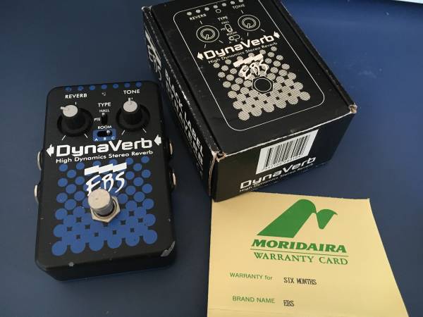 EBS DynaVerb ベース用 リバーブ エフェクター 名機 動作品 美品 EBS Dynaverb リバーブ ベースエフェクター 【公式通販】