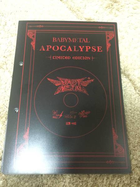 BABYMETAL APOCALYPSE ブックレット2巻CD無し