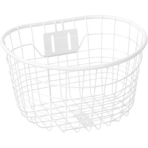 PALMY(パルミー) GKO-902 児童用オシャレ丸型ワイヤーバスケット ホワイト 自転車 フロン