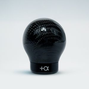 Plus Alpha Designs カーボンボーイ ブラック シフトノブ