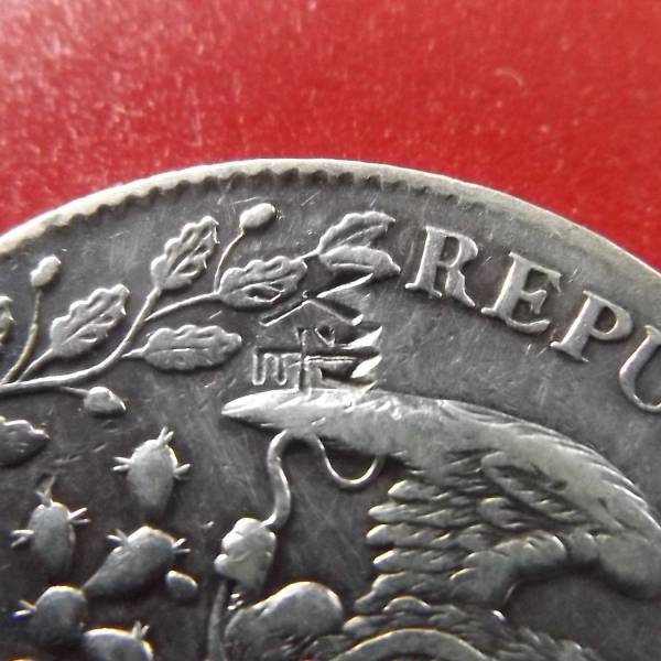 メキシコ 8レアル銀貨 貿易銀 - トーン マルチカラー レプリカコイン
