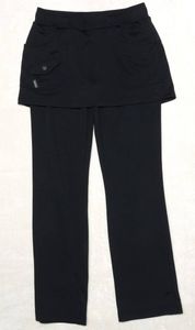 ☆美品 DANSKIN ダンスキン ストレッチ スカート付き パンツ ダンス ヨガ等 DB61303X M