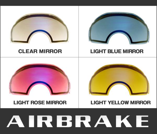 ZERO オークリー AIRBRAKE 交換レンズ カラー1色選択必須