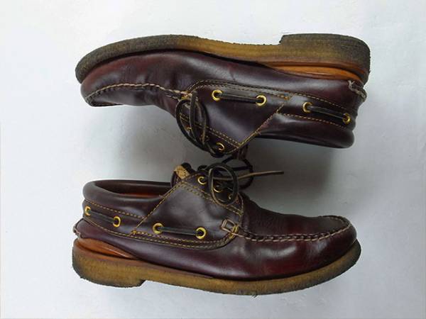 VISVIM AMERICANA DECK-FOLK Size/11 バーガンディ VISVIM Americana