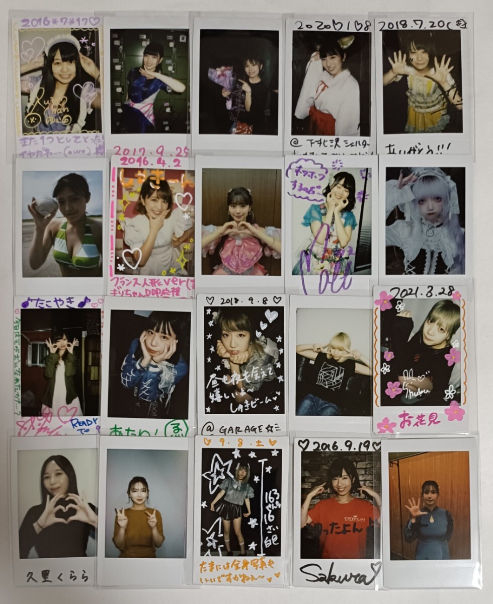 アイドル チェキ写真 20枚セット グラビア アイドル チェキ20枚セット 水着 セクシー女優 写真 グッズ