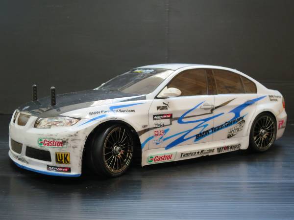 タミヤTAMIYA TB03Dシャーシ 中古品ドリフトにも（TAXVDF） タミヤ 
