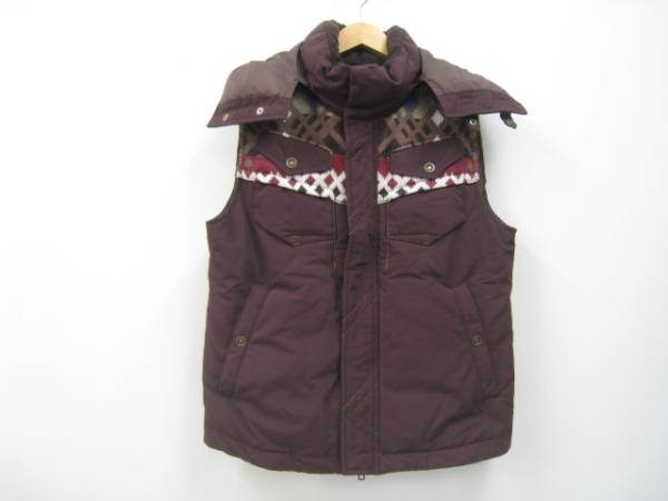 マリテフランソワジルボー ネイティブ フード付ダウンベスト M + 