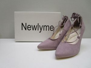 ファッション祭 シューズ祭 Newlyme ニューリーミー 夢展望 パンプス 23.0cm 9.5cmヒール