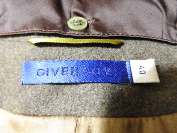 ジバンシー ブルゾン 40 レディース カーキ 冬物 GIVENCHY