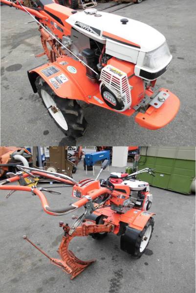 クボタ耕運機TG620鋤仕様中古芋掘り取り機溝掘り機排水(車体