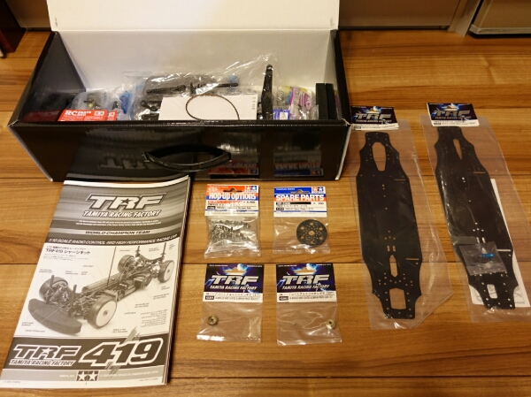 タミヤ TRF419 シャーシキット 新品未組立 オプション多数！！