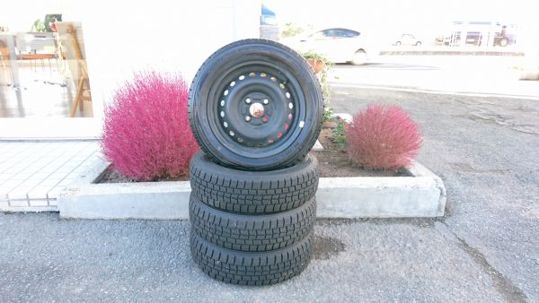 ★売切★N-BOX他★155/65Ｒ14タイヤ＆ホイール4本セット(東S13)