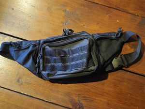 ミリタリーウエストポーチ　黒