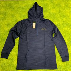 マジェスティック パーカー 長袖 プロモデル フーディ バックプリント ウェア 野球 ネイ